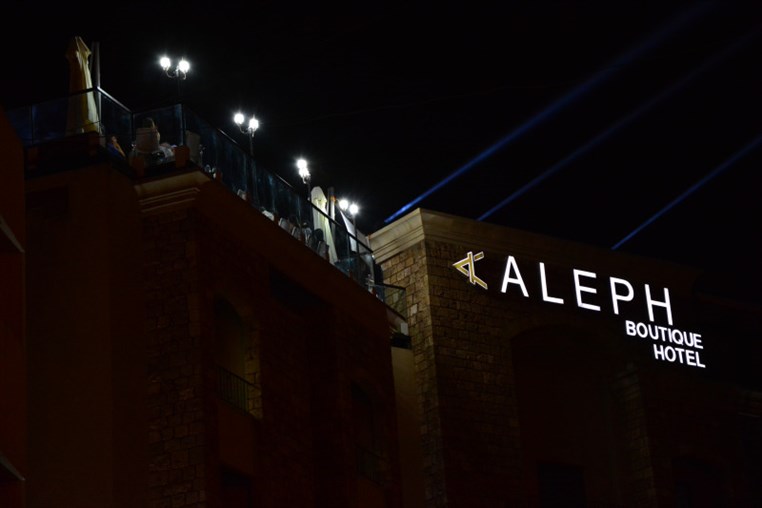 Aleph Boutique Hotel Rooftop Opening